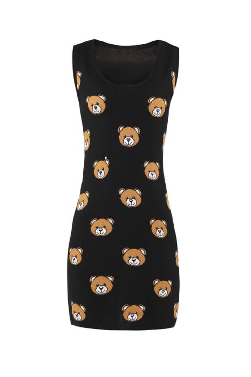 The Moschino capsule collection for next fall/winter Ready to Bear collection. Courtesy Moschino