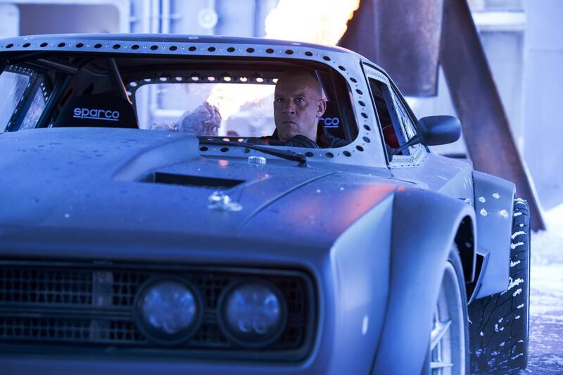 Diesel in The Fate of the Furious