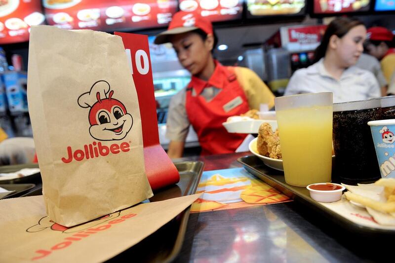 The second Abu Dhabi branch of Jollibee is set to open on February 8. Jay Director / AFP photo