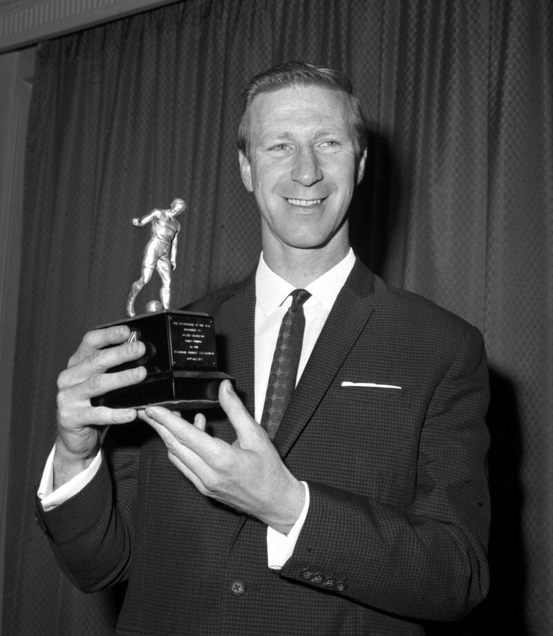 Leeds United's England international Jack Charlton, elected Footballer of the Year by the Football Writers' Association in 1967. PA