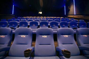 Cinemas in Abu Dhabi and Al Ain were ordered to close in February, including Vox Cinemas. Mona Al Marzooqi for The National