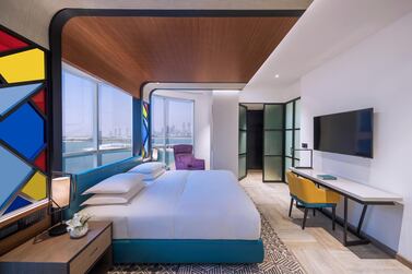 Andaz Dubai Palm Jumeirah has opened on the Palm Jumeirah.