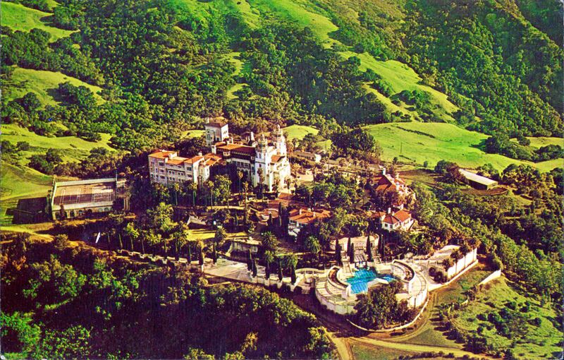 Located on California’s Central Coast, north of San Luis Obispo and the sleepy beach towns of Cayucos and Cambria, is America’s most eclectic residence, Hearst Castle, eponymously named after its owner, William Randolph. Photo: Smith Collection/Gado