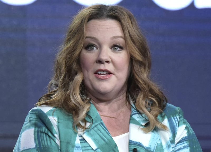 'The Happytime Murders' stars Melissa McCarthy as a human detective who teams with a puppet partner to investigate grisly puppet murders. Richard Shotwell / Invision / AP File