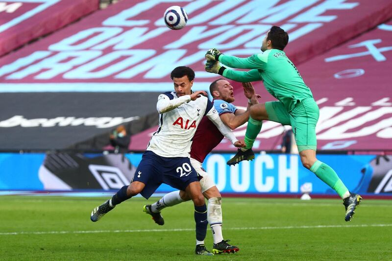 Dele Alli - (On for Reguilon 77) N/A. Sent on to try to rescue the away side near the end. His chances to have an impact were few, though. AFP