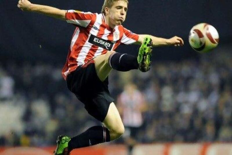 Athletic Bilbao's forward Iker Muniain is only 19 but has played more than 100 games for his team.