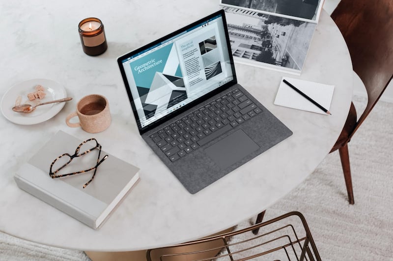 Many of us have been using our personal laptops more than ever in the past year. Unsplash / Windows