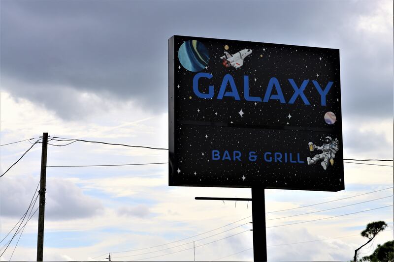 The Galaxy Bar and Grill is opening soon in Florida's Space Coast.