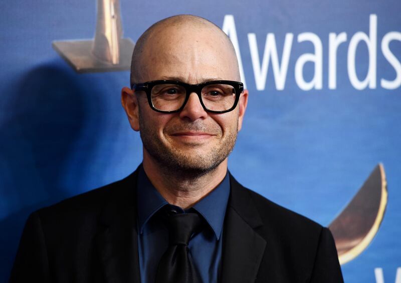 Damon Lindelof, the creato of the HBO television series 'Watchmen' poses at the 2020 Writers Guild Awards at the Beverly Hilton. AP