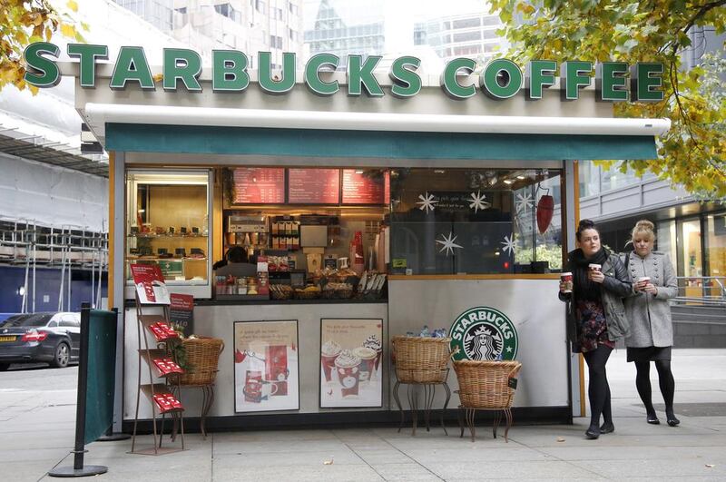  Starbucks is one of multinationals that have faced a barrage of recent criticism in the UK for using legal loopholes to avoid large tax bills. Chris Helgren / Reuters