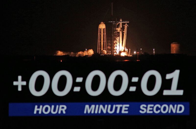 The countdown in Cape Canaveral is almost complete. AFP