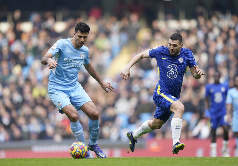 Rodri – 7. Spaniard had a comfortable outing in the anchor role as City dominated possession and seemed to outnumber the Chelsea midfield. EPA