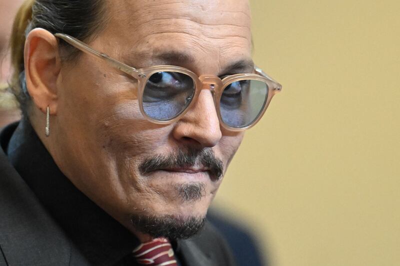 Johnny Depp was at Sheffield City Hall for a performance with Jeff Beck on Sunday, as the jury deliberate in his defamation case against his ex-wife Amber Heard. AFP
