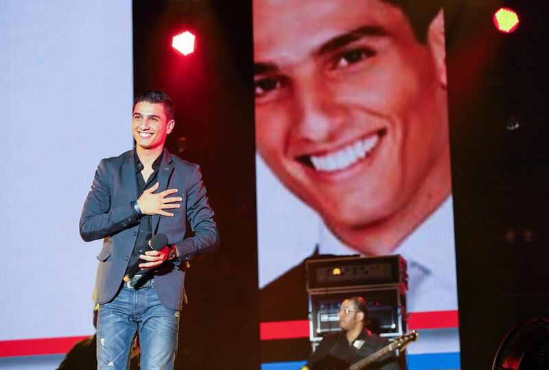 Mohammad Assaf: Abu Dhabi loves you  The Arab Idol winner commanded the biggest audience of this year’s Beats on the Beach concerts on the Corniche. The Palestinian crooner wowed 15,000 people, playing a smattering of Arab pop covers. Enough with the classics – we now need Mo to come back with some new tunes. Courtesy The-Cool-Box / FLASH Entertainment