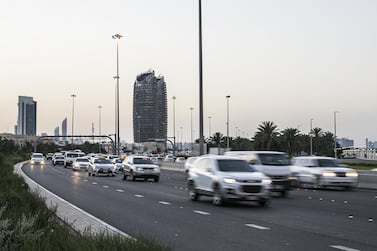 Motorists had a relatively clear run this morning. Mona Al Marzooqi / The National