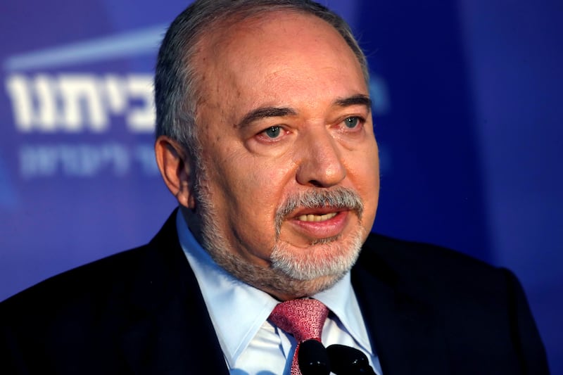 Israel Beiteinu led by Avigdor Lieberman. Reuters