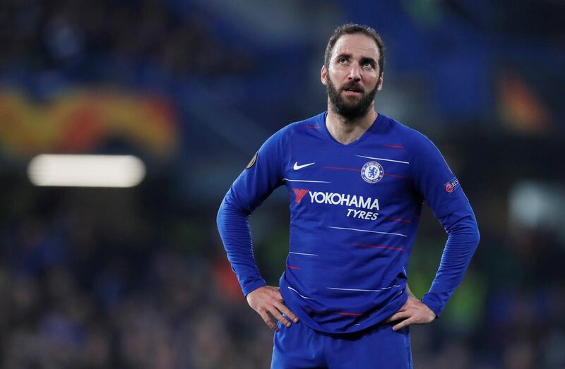 Gonzalo Higuain: Argentine has shown only flashes of brilliance since his January loan move from AC Milan. Has looked miserably off the pace in games. Reuters