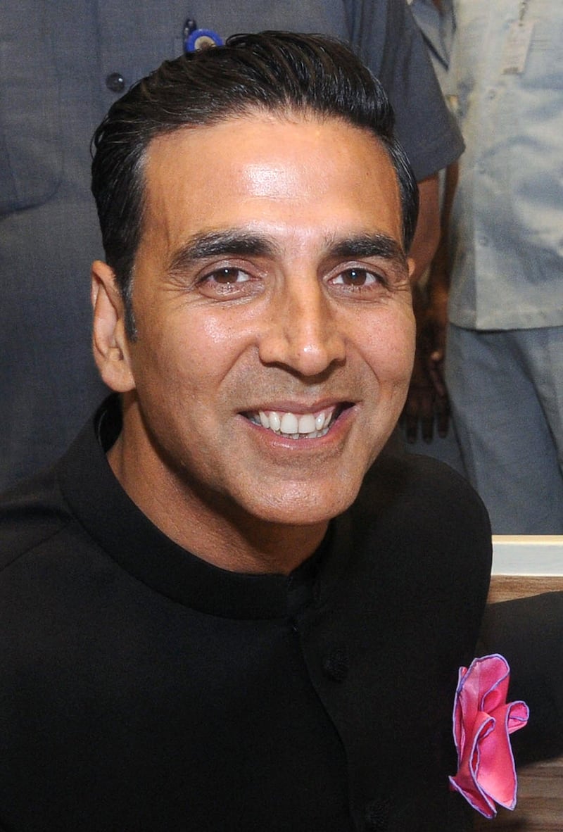 epa06178594 (FILE) - Indian cinema and Bollywood actor Akshay Kumar smiles during the 64th National Film Awards function in New Delhi, India, 03 May 2016 (reissued 02 September 2017). Akshay Kumar turns 50 on 09 September 2017.  EPA/STR