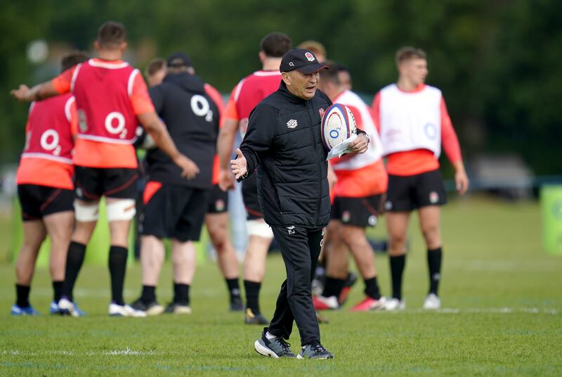 England head coach Eddie Jones at King's House School Sports Ground in Chiswick, London. PA