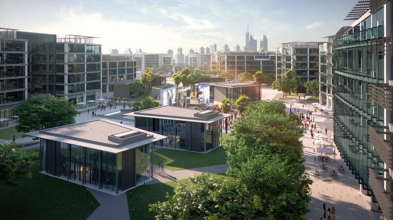An artist's impression of the planned Innovation Hub Phase Two. Photo: Tecom