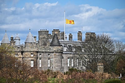 The Palace of Holyroodhouse. Getty