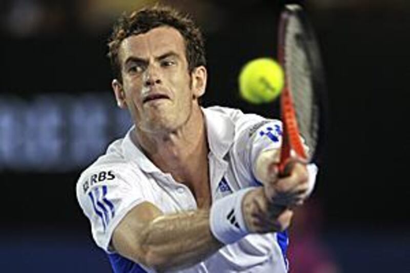 Andy Murray is through to his second grand slam final.