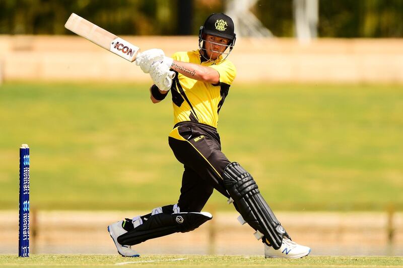 PERTH, AUSTRALIA - SEPTEMBER 25: D'Arcy Short of Western Australia plays a pull shot at WACA on September 25, 2019 in Perth, Australia. (Photo by Daniel Carson/Getty Images)