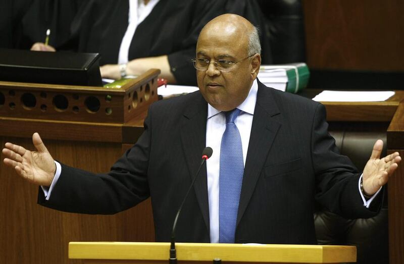 Pravin Gordhan, who was South Africa's finance minister from 2009 to 2014, was brought in to the same position again last year after a succession of ministers were slotted in and then fired. Nic Bothma / EPA