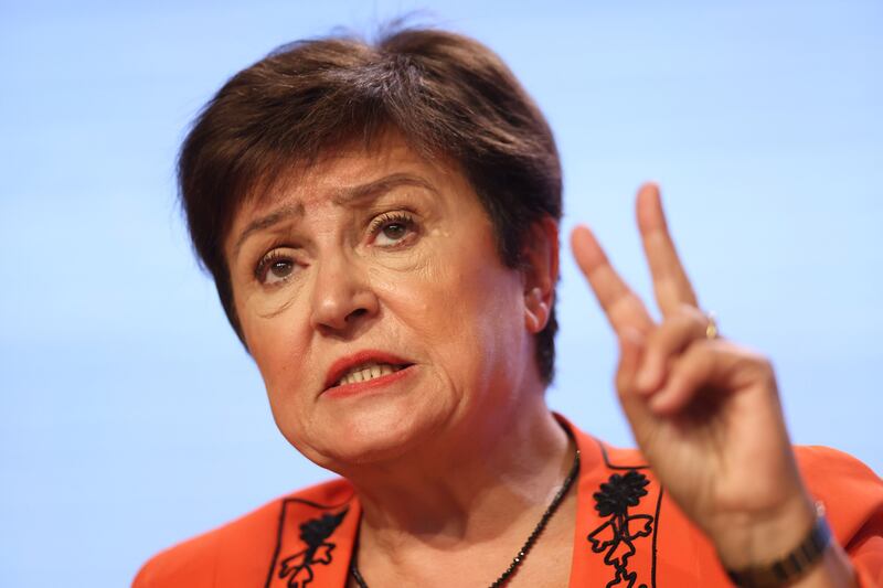Kristalina Georgieva, managing director of the IMF, says population trends over the next five decades indicate Africa will be a powerhouse of talent. Bloomberg