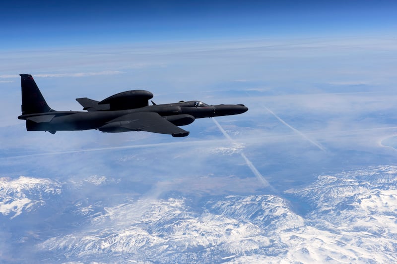 U-2 spy planes can reach altitudes of more than 20km. AFP