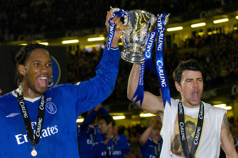 1) League Cup, February 2005: Chelsea won their first trophy under Roman Abramovich by defeating Liverpool 3-2 after extra time in the 2003 League Cup final. John Arne Riise scored early for Liverpool before a Steven Gerrard own goal sent the game into extra time. Didier Drogba and Mateja Kezman made it 3-1 to Chelsea and Antonio Nunez pulled one back for Liverpool. The Abramovich era had begun. AFP
