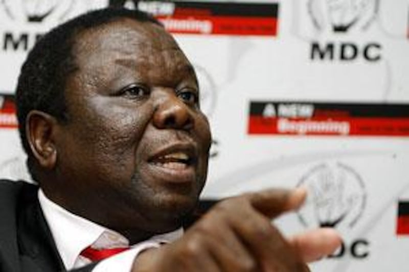 Under the coalition, the Movement for Democratic Change party, led by Morgan Tsvangirai, will hold 13 ministries while Zanu-PF will hold 15.