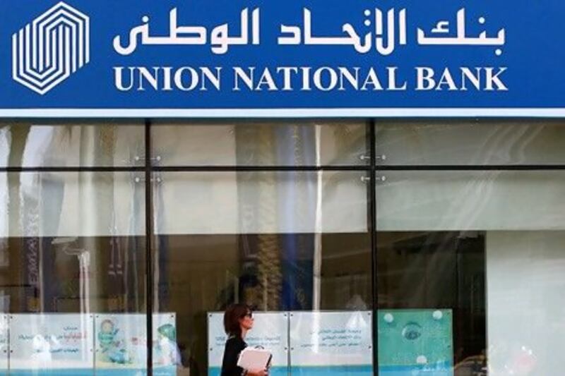 Union National Bank is offering a credit card with a low 6.54 per cent annual interest rate for its customers. Pawan Singh / The National
