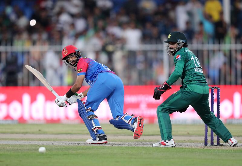 Karim Janat scored 15 for Afghanistan.