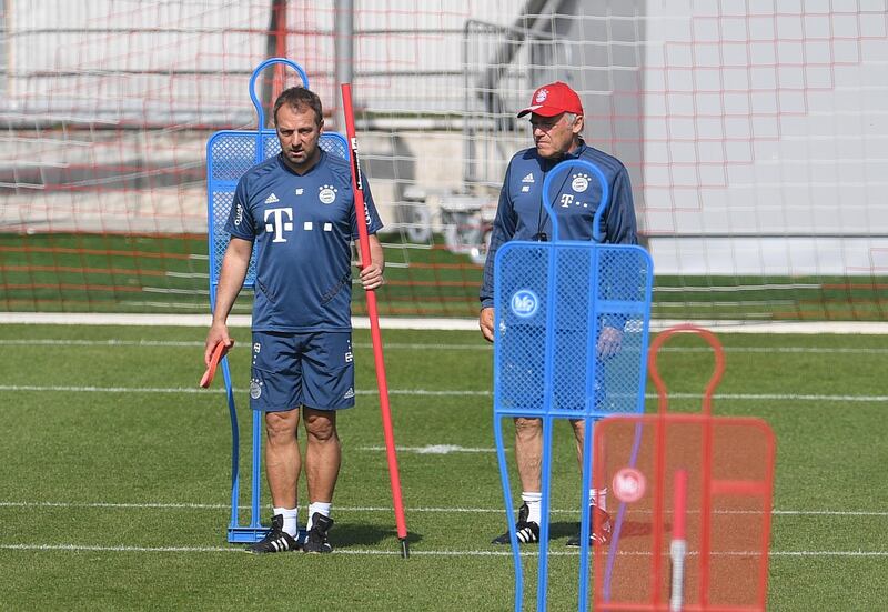 Bayern Munich coach Hans-Dieter Flick. Reuters