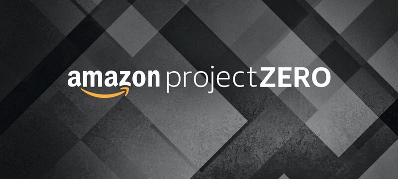 Amazon project Zero. courtesy: Amazon