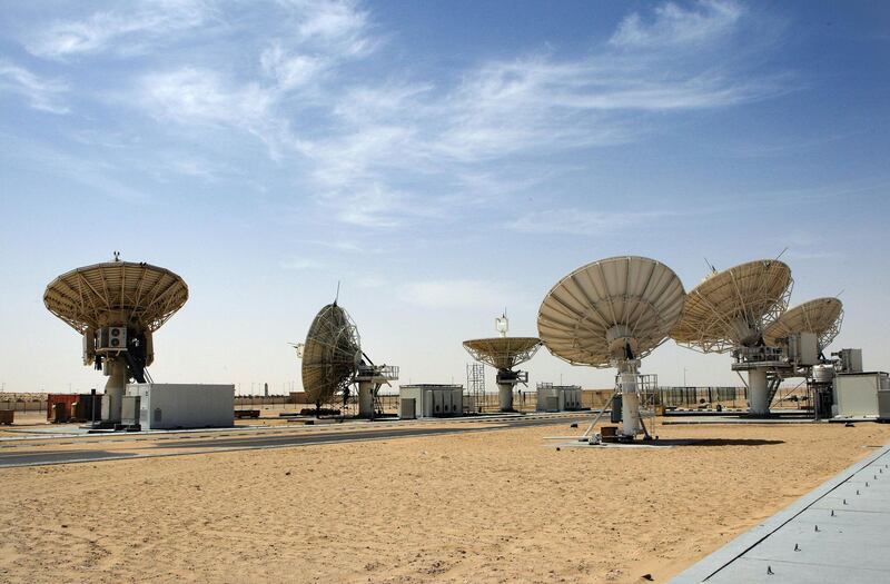 ABU DHABI - 10MAR2011 - Yahsat, the UAE based satellite communication centre in Abu Dhabi. Ravindranath K / The National