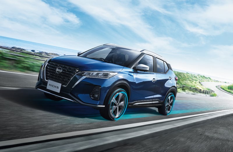 The 2023 Nissan Kicks has arrived in the Middle East. All photos: Nissan