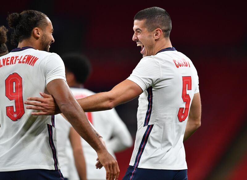 Conor Coady – 7. Looked solid at the back and should have done better in the other area in the first half when he blazed over following good work from Saka. He did do better in the second when he leathered home a half volley from Kieran Trippier’s pinpoint delivery. An impressive second cap: captain material. AP