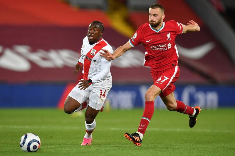 SUB: Michael Obafemi – 6. The Irishman was brought on for Tella in the 66th minute to provide an injection of pace. He stretched the defence and set up a chance for Diallo. AFP