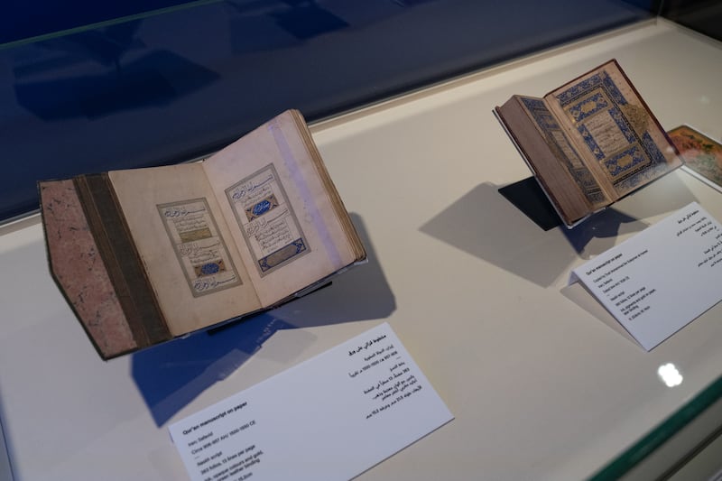 Sacred Words, Timeless Calligraphy: Highlights of Exceptional Calligraphy from the Hamid Jafar Qur’an Collection is on display at the Sharjah Museum of Islamic Civilization until March 19. All photos: Crescent Group