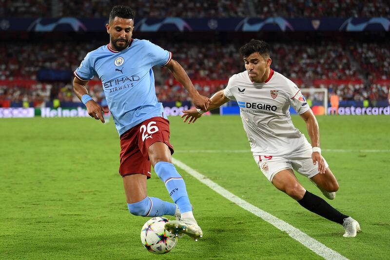 Riyad Mahrez – N/A. Replaced De Bruyne on 78 minutes, went through the motions with his team cruising. Getty Images