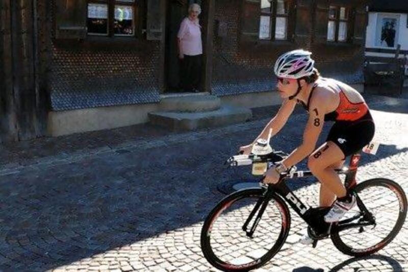 Caroline Steffen is expected to challenge for success in Saturday's Abu Dhabi International Triathlon.