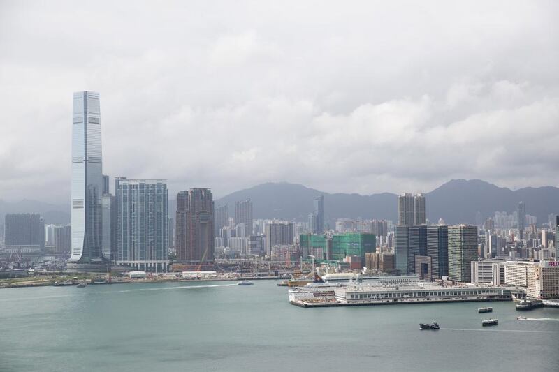 The West Kowloon district of Hong Kong, China. Brent Lewin / Bloomberg