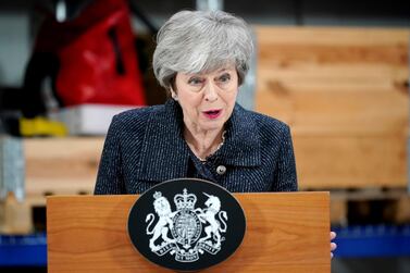 British Prime Minister Theresa May has urged MPs to back her Brexit deal on next Tuesday. Reuters.