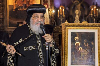Egypt's Coptic Christians celebrate Christmas on January 7. AFP