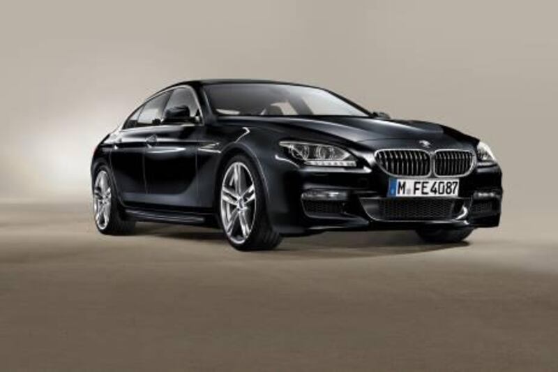 The 6 Series Gran Coupé is chock full of BMW electronics. Courtesy of BMW