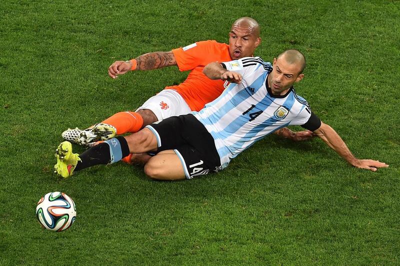 Javier Mascherano, Argentina. Gabriel Bouys / AFP