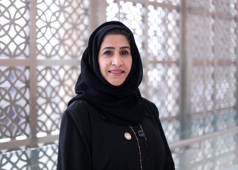 DUBAI, UNITED ARAB EMIRATES. 18 AUGUST 2019. 
Fatma Abdulla Al Darbi.
Candidates hoping to be placed on the Federal National Council in the fourth election cycle are  registering today. The National Election Committee has opened the registration process at nine centres across the country today.

(Photo: Reem Mohammed/The National)

Reporter:
Section: