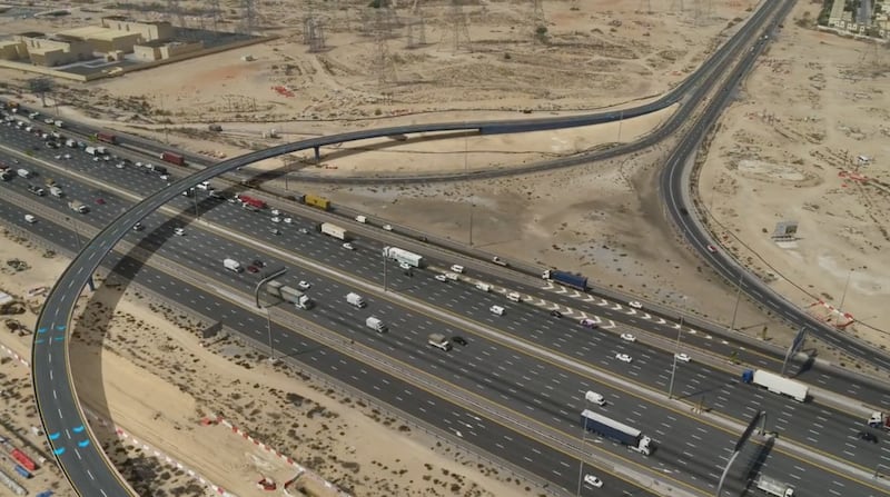 A contract has been awarded for the 'Garn Al Sabkha Street Sheikh Mohammed Bin Zayed Road Intersection Improvement Project'. Photo: Roads and Transport Authority